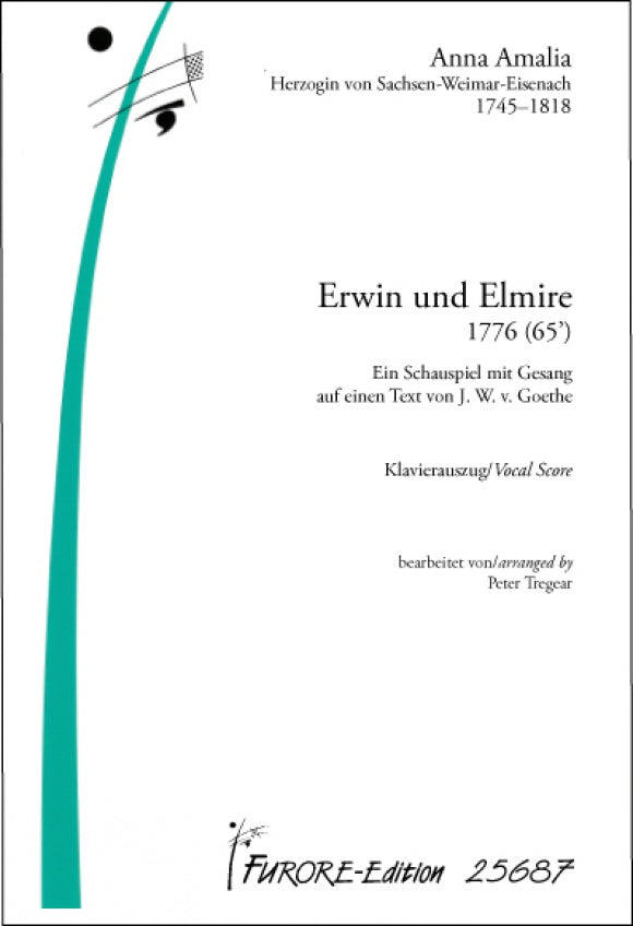Amalia Erwin und Elmire (1776) (Vocal Score)