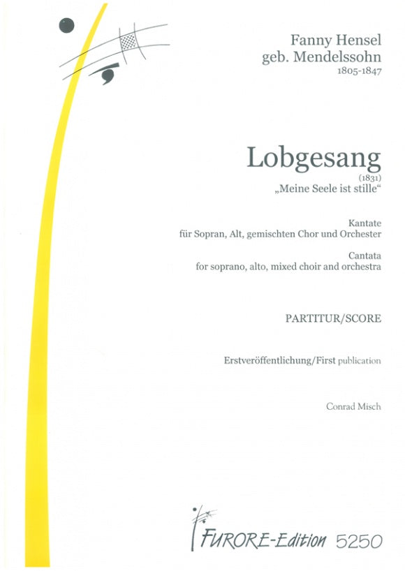 Fanny Hensel Mendelssohn Lobgesang Score