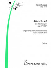 Greger Ganseliesel, A Fairy Tale Play