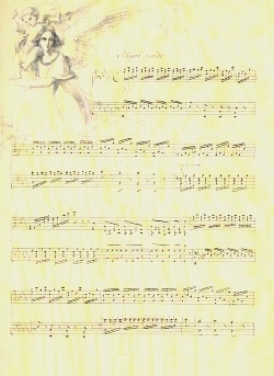 Fanny Hensel Mendelssohn Das Jahr (The year). Facsimile