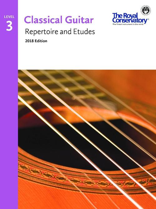Classical Guitar Repertoire and Etudes Level 3