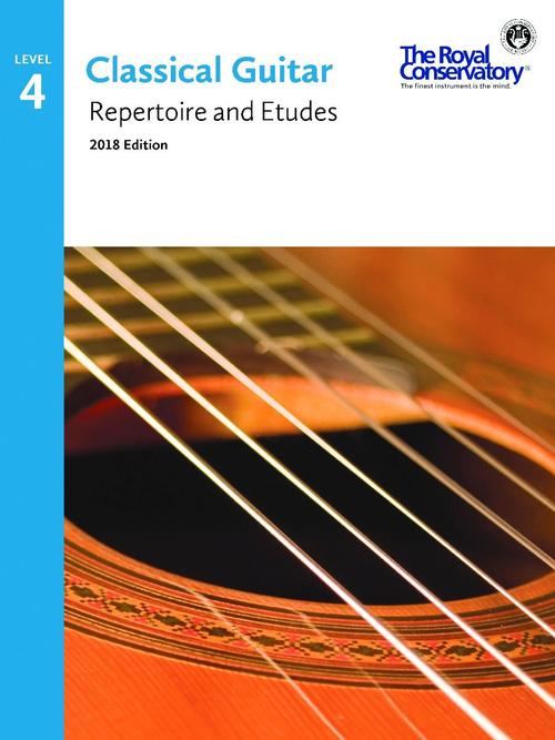 Classical Guitar Repertoire and Etudes Level 4