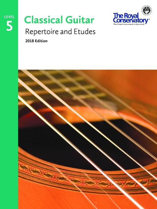 Classical Guitar Repertoire and Etudes Level 5