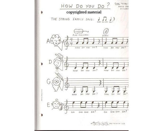 Givens Adventures in Violinland, Book 1A: "The Beginning"