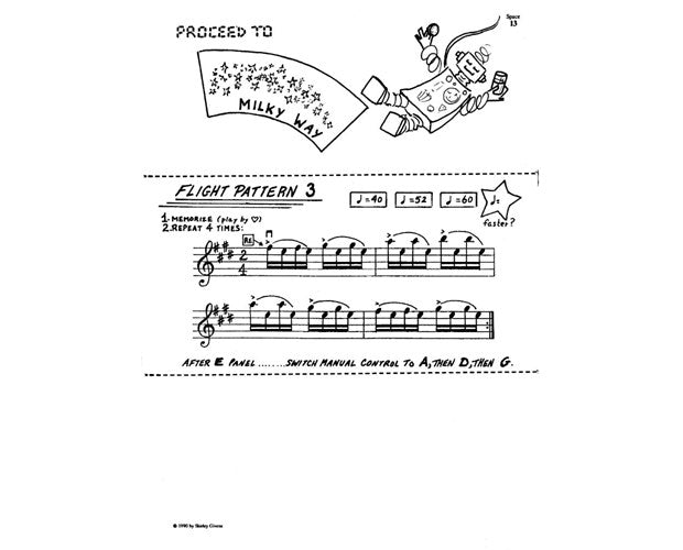 Givens Adventures in Violinland, Book 2E: "Meet Sammy XLR8 the Space Violinist"