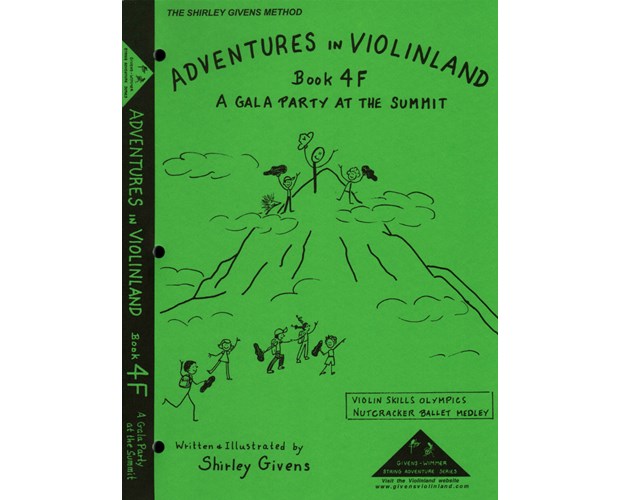 Givens Adventures in Violinland, Book 4F: "Gala Party at the Summit"