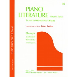 Bastien Piano Literature, Volume 3