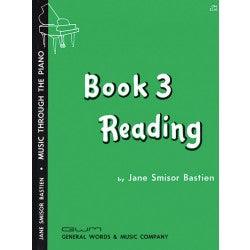 Bastien Music Through the Piano Book 3 Reading