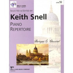 Snell Piano Repertoire: Baroque/Classical Level 1