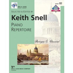 Snell: Piano Repertoire, Baroque & Classical - Level 3