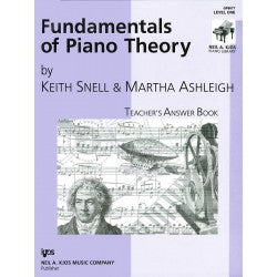 Snell Fundamentals of Piano Theory, Level 1 Answer Book