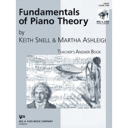 Snell Fundamentals of Piano Theory Level 5 Answer Book