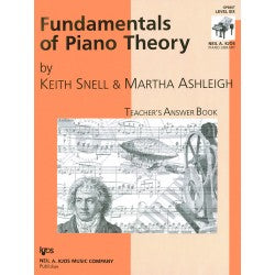 Snell Fundamentals of Piano Theory, Level 6 Answer Book