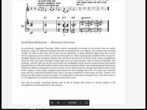 Jazz Scores and Analysis, Volume 1