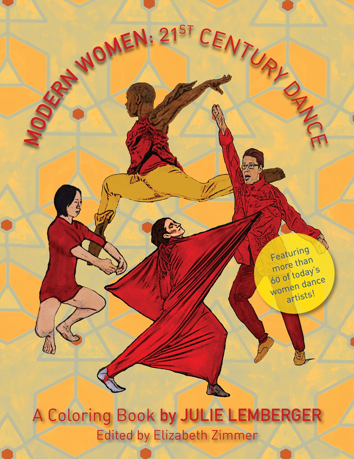 Modern Women: 21st Century Dance Coloring Book