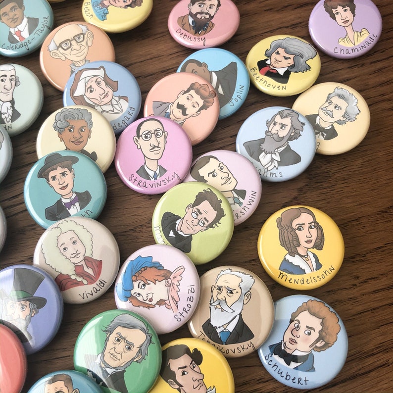 Composer Button Pins