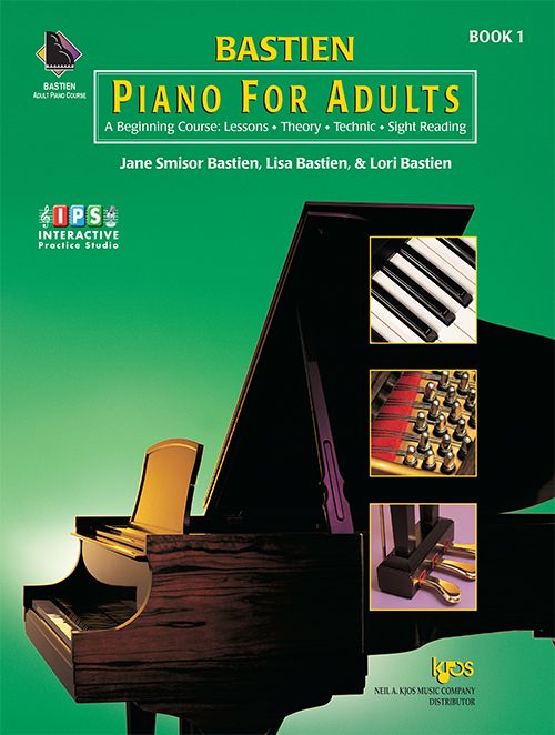 Bastien Piano For Adults, Book 1 (Book with IPS)
