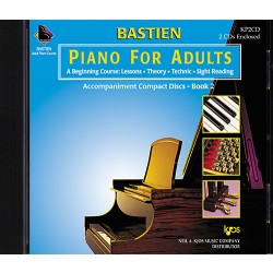 Bastien Piano For Adults, Book 2 (CD Only)
