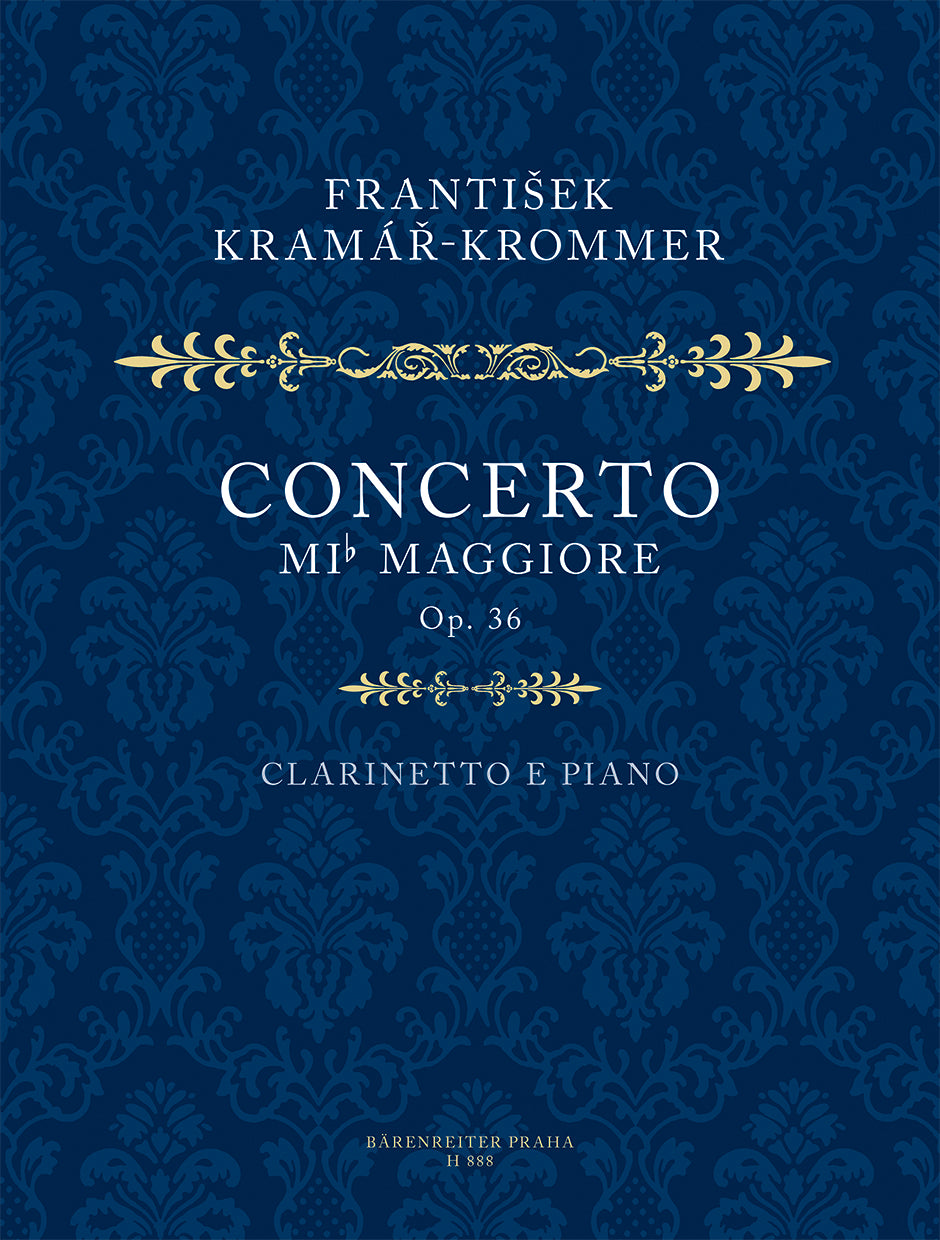 Krommer Clarinet Concerto in Eb Major Op. 36