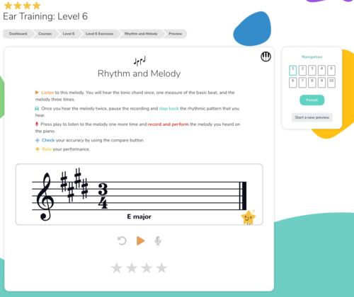 Four Star Sight Reading Level 6