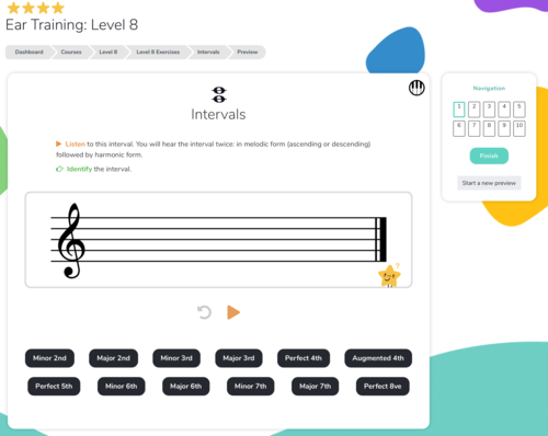 Four Star Sight Reading Level 8