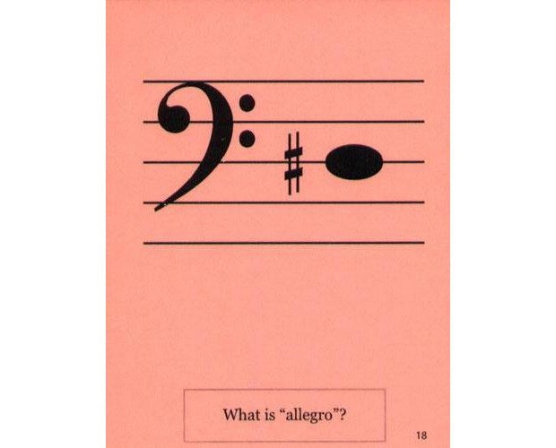 Cello Flash Cards - 32 Flashcard Set