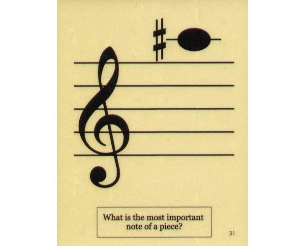 Violin Flash Cards 32 Flashcard Set