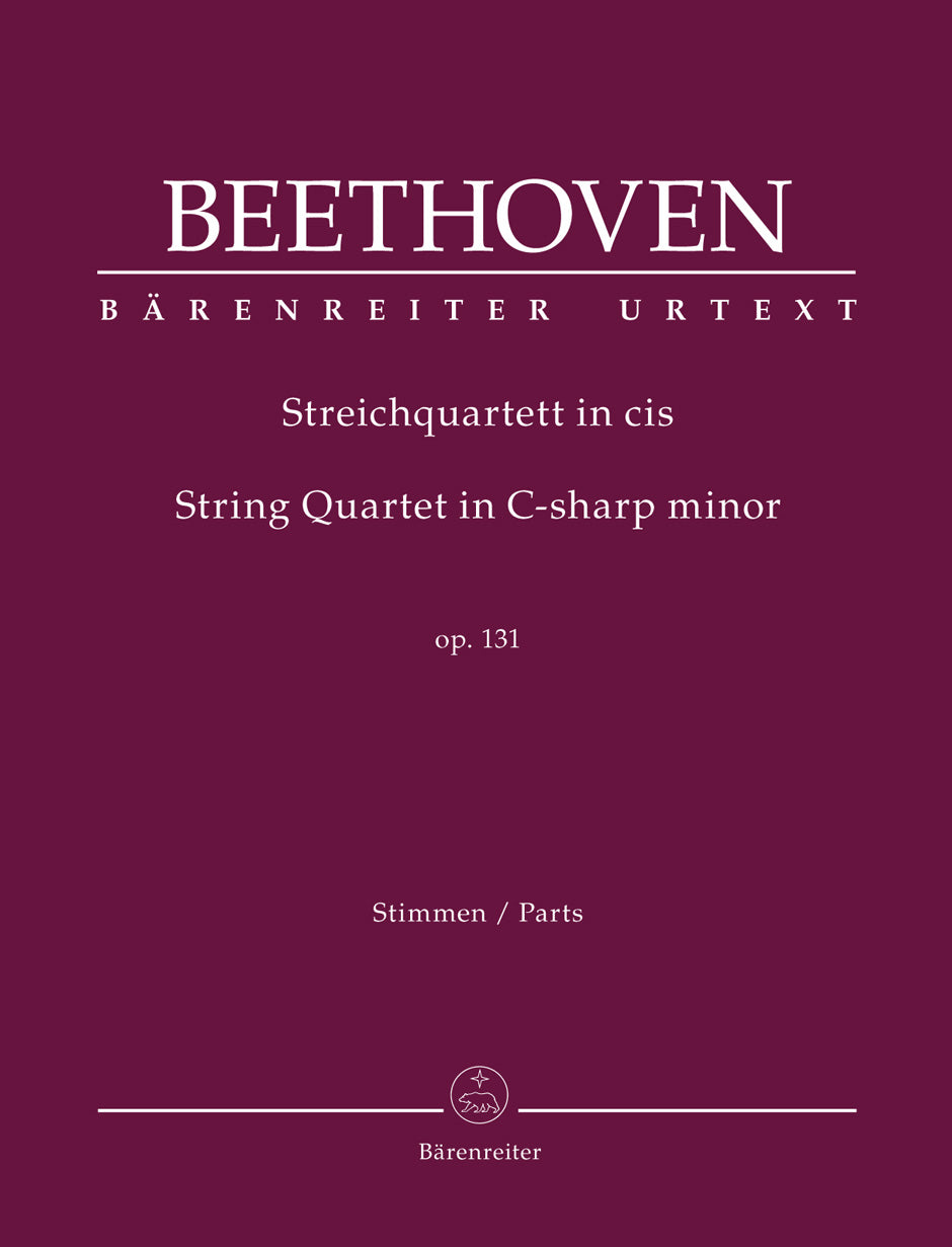 Beethoven String Quartet in C sharp minor Opus 131