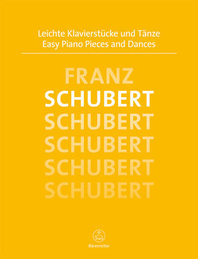 Schubert Easy Piano Pieces and Dances