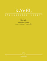 Ravel Sonata for Violin and Violoncello