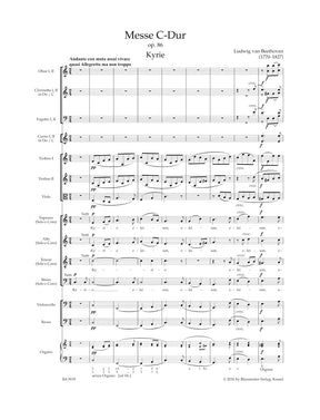 Beethoven Mass C major op. 86