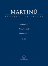 Martinu Nonet Nr. 2 H 374