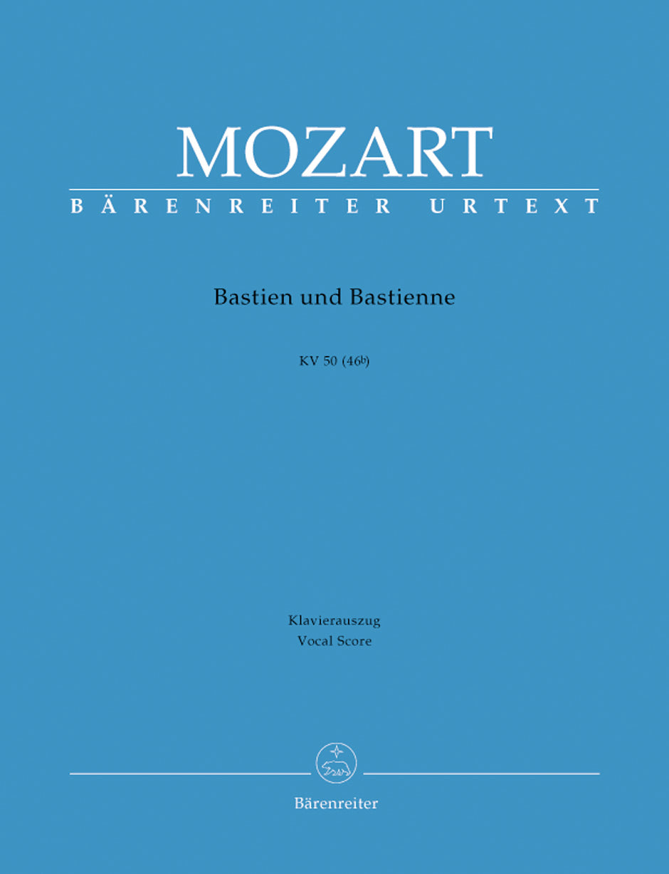 Mozart Bastien und Bastienne K. 50 (46b) -Singspiel in one act-