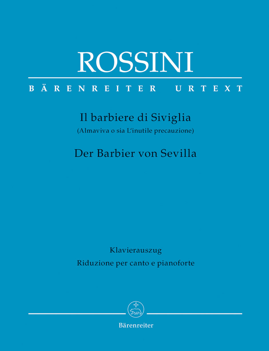 Rossini The Barber of Seville - Vocal Score