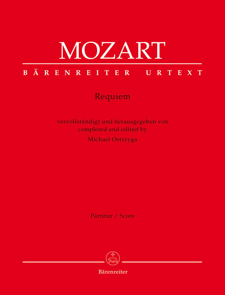 Mozart Requiem completed by Michael Ostrzyga Full Score