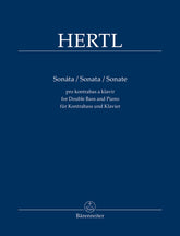 Hertl Sonata for Double Bass and Piano