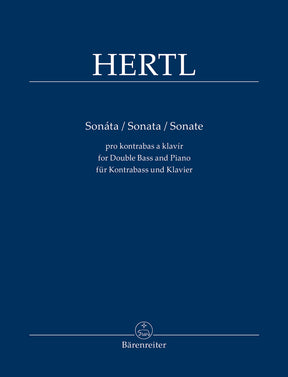 Hertl Sonata for Double Bass and Piano