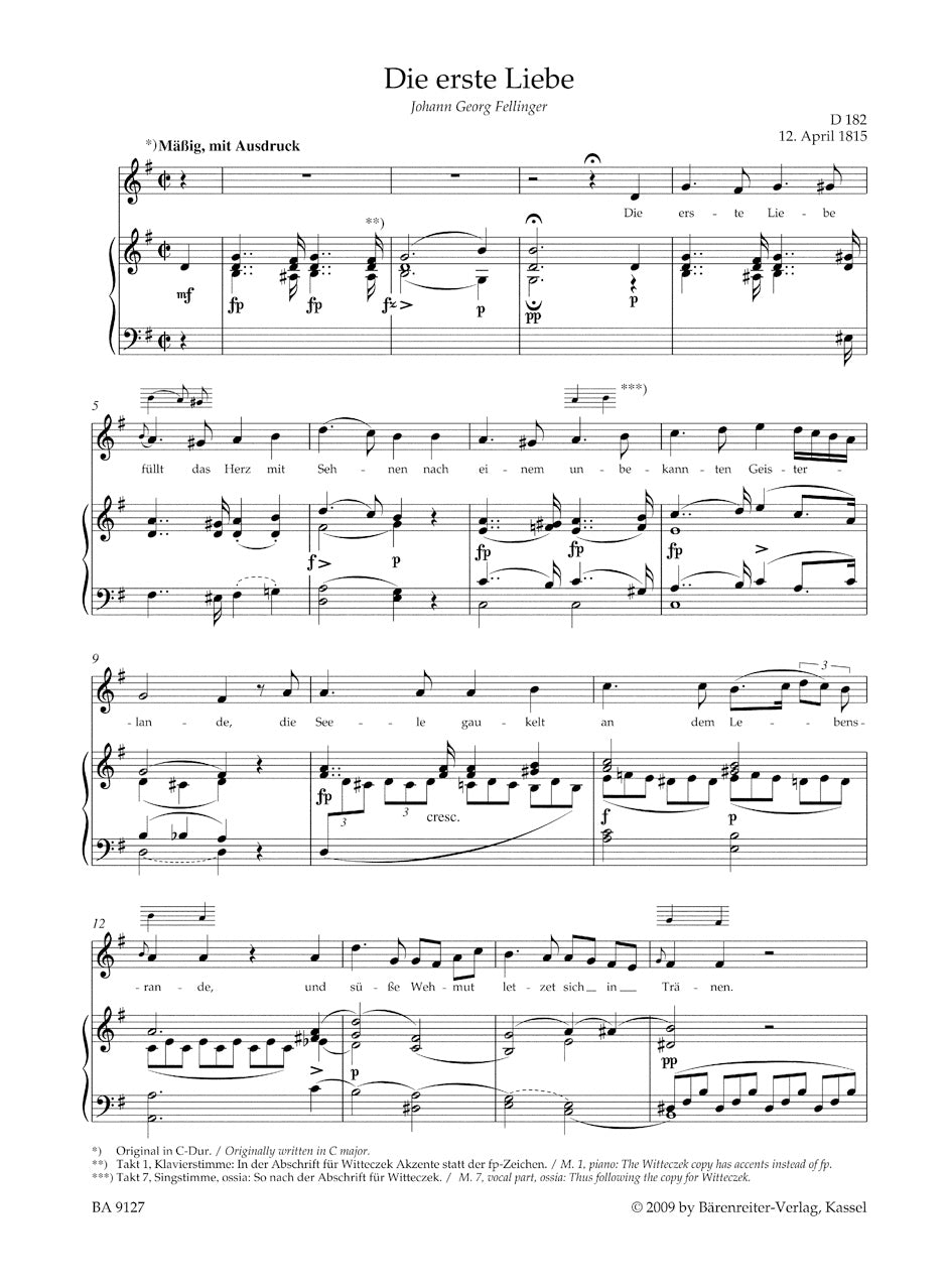 Schubert Lieder, Volume 7 (Medium voice)