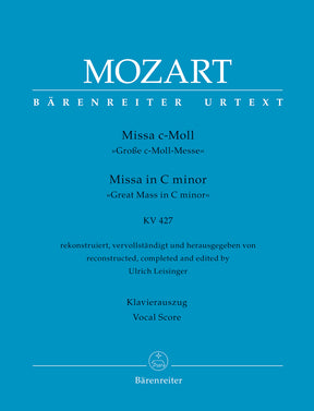 Mozart Mass in C minor K427 "Great Mass in C minor"