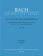 Bach Der Geist hilft unser Schwachheit auf BWV 226 -Motet for two vier-part Mixed choirs-