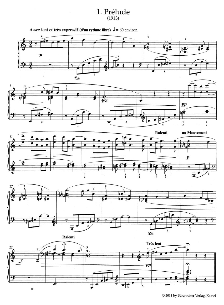 Ravel Easy Piano Pieces and Dances