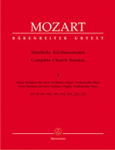 Mozart Complete Church Sonatas Volume 1