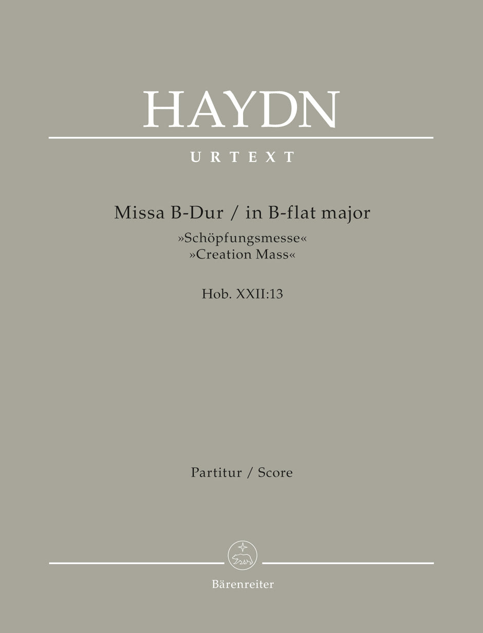 Haydn Missa B-Dur Hob. XXII:13 "Schöpfungsmesse"