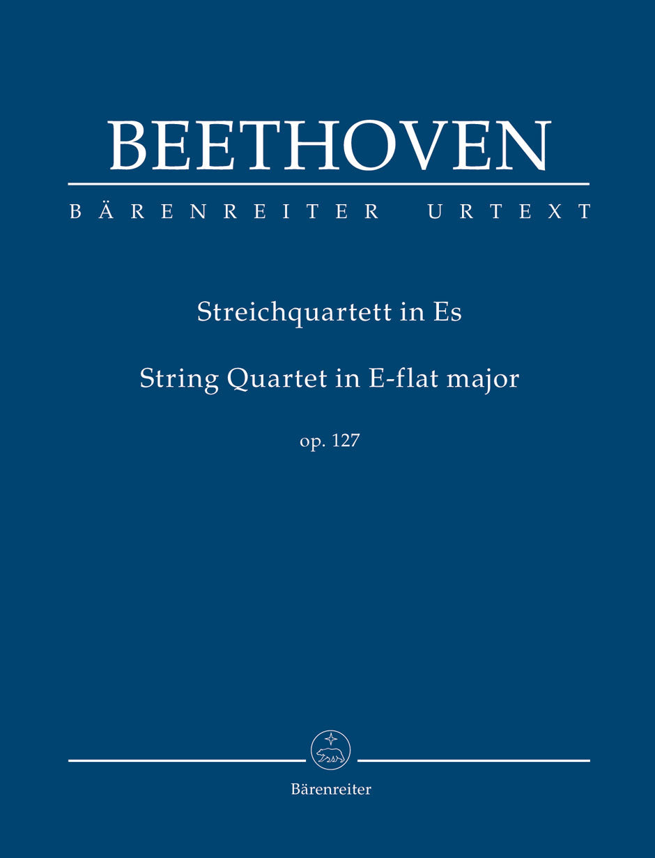 Beethoven String Quartet E-flat major op. 127 Study Score