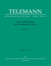 Telemann Die Auferstehung und Himmelfahrt Jesu TWV 6:6 -Oratorio-