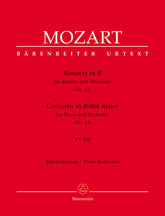 Mozart Concerto for Piano and Orchestra Nr. 15 B-flat major K. 450 (Piano Reduction)