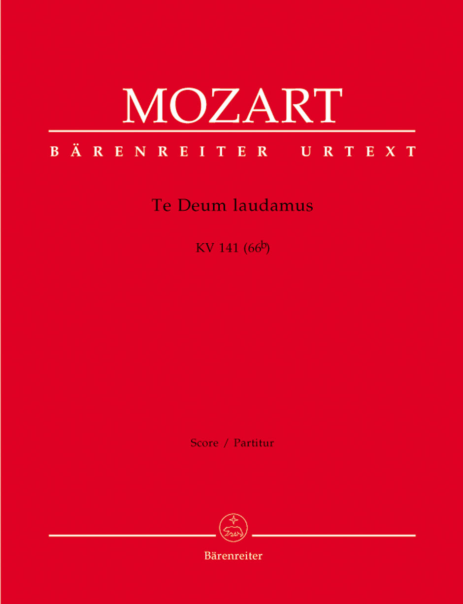 Mozart Te Deum laudamus K. 141 (66b)
