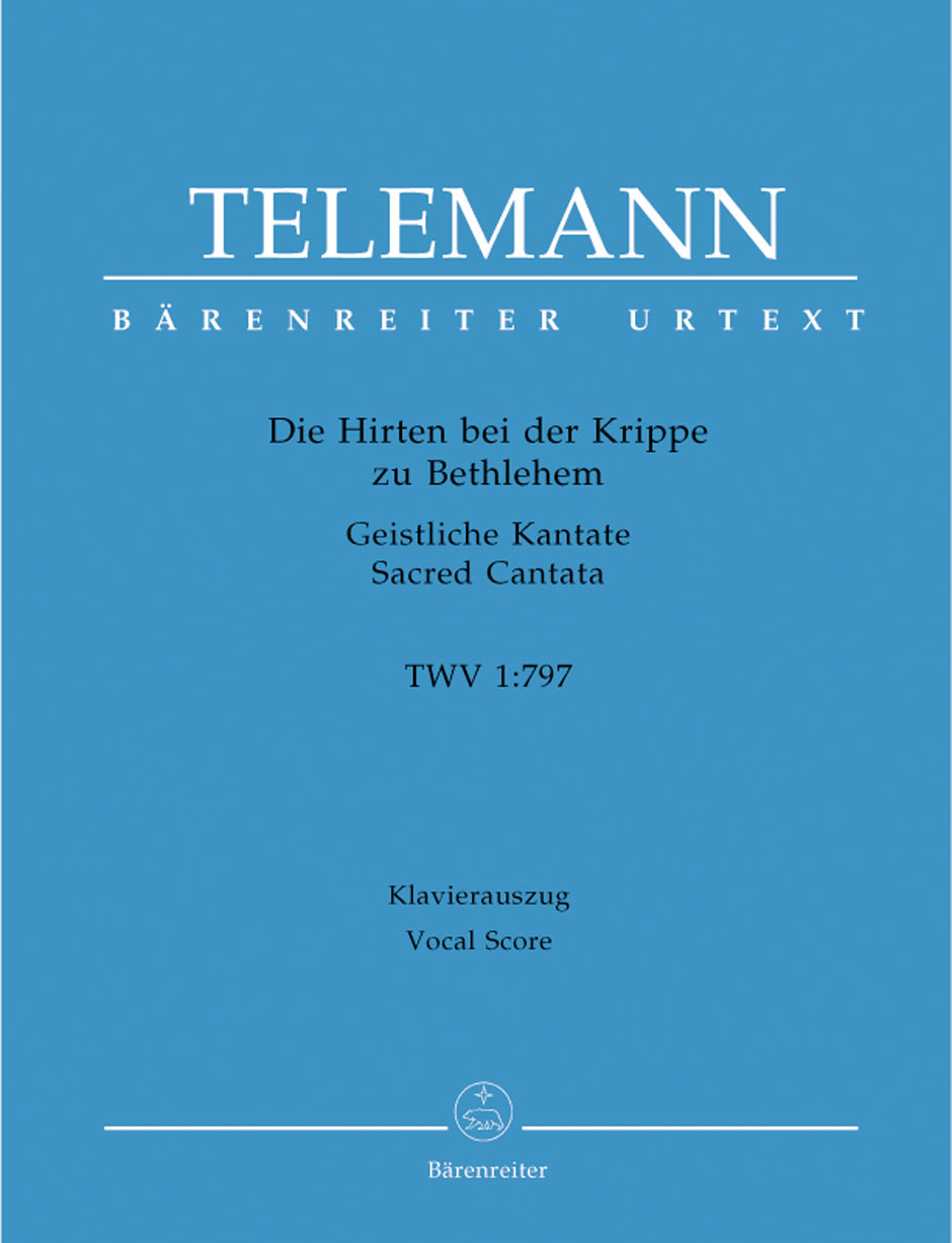 Telemann Die Hirten bei der Krippe zu Bethlehem TWV 1:797 -Sacred Cantata-