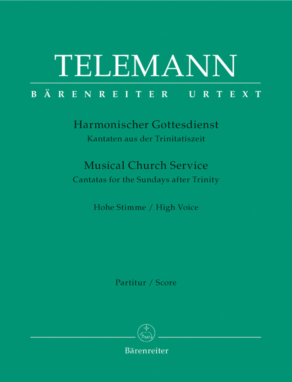Telemann Harmonischer Gottesdienst -Cantatas for the Sundays after Trinity-