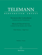 Telemann Harmonischer Gottesdienst -Cantatas for the Sundays after Trinity-